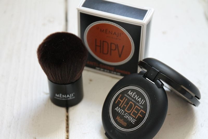 MENAJI Deluxe Kabuki Brush | Professional Quality Synthetic Brush Hair | For High-Definition Face Powder | Skin-Friendly and All-Occasion Kabuki Brush for Men