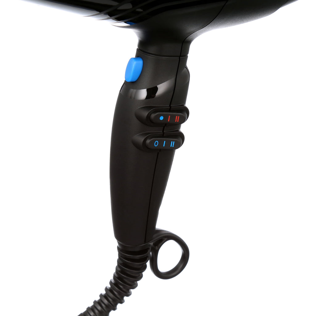 BaBylissPRO Rapido Professional Hair Dryer, Black, Made in Italy
