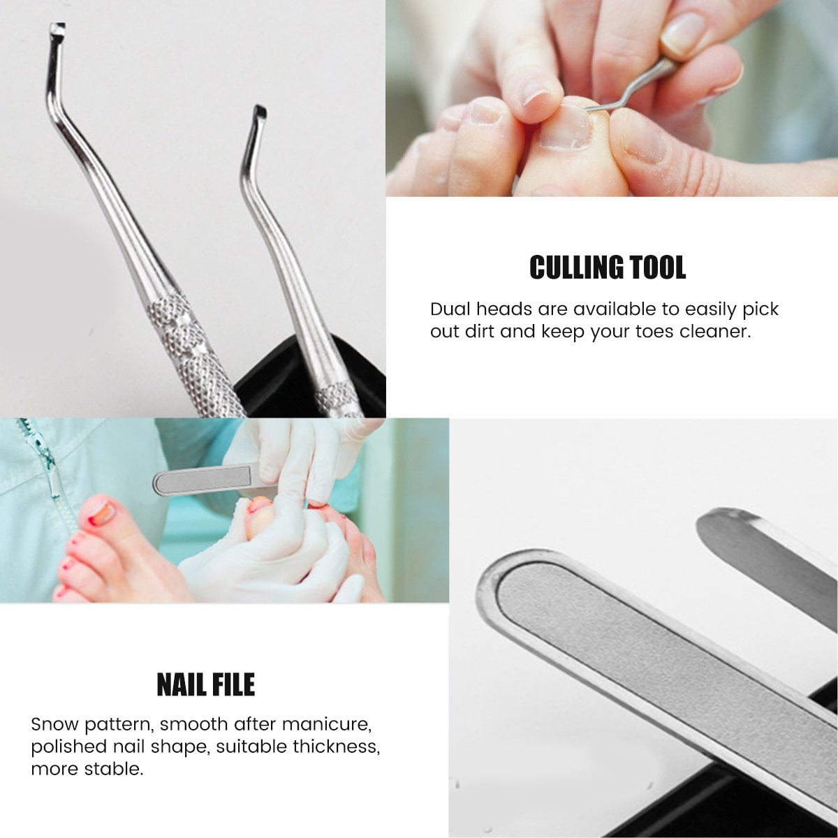 10PCS Podiatrist Toenail Clippers,Toe Nail Clippers for Thick Nails and Ingrown Toenails,Professional Toenail Clippers Set,Toe Nail Clippers for Adult and Seniors