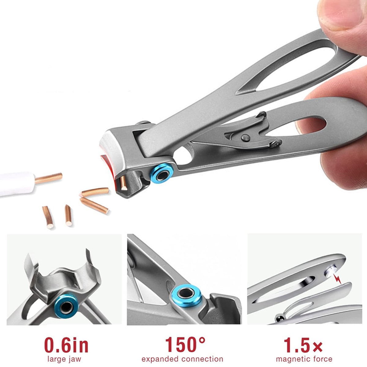 10PCS Podiatrist Toenail Clippers,Toe Nail Clippers for Thick Nails and Ingrown Toenails,Professional Toenail Clippers Set,Toe Nail Clippers for Adult and Seniors