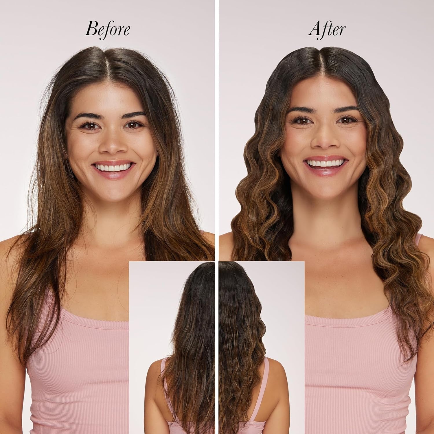 L'ANGE Hair VersaWaver Adjustable Titanium Waver | Pick 19mm or 32mm Waves with 1 Tool | Titanium 3-Barrel Waving Tool (Black)